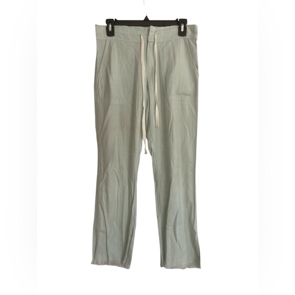 Billabong Light Green Casual beach Pants linen blend Size Medium - Picture 1 of 15